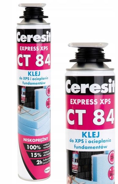 CERESIT KLEJ PU CT84 XPS FUNADAMENTY EXPRESS 750ML zdjęcie 1