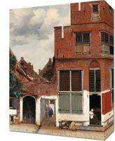 Obraz 30x40cm The Little Street, Vermeer Vintage do Salonu