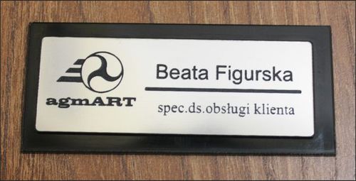 tabliczka GRAWER na drzwi BIURO wc DOWOLNY NAPIS na Arena.pl