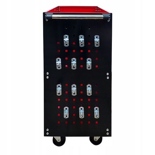 Wózek trzypółkowy warsztatowy narzędziowy 3PA cz ze ściankami Sherman na Arena.pl