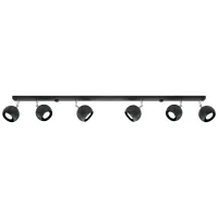 Plafon OCULARE 6L czarny