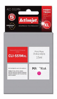 TUSZ ACTIVEJET CLI-551M CLI-551MXL DO CANON IP7250 MG5650 MG5550 IX6850 MG