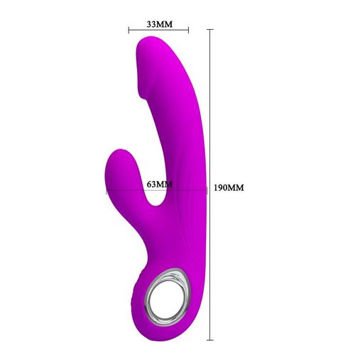 "Intymny Masażer G-Spot z 7 Trybami, 19 cm, USB - Przyjemność w Zasięg na Arena.pl