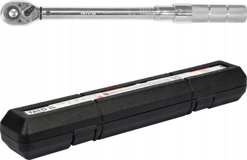 YATO KLUCZ DYNAMOMETRYCZNY 3/8 10-60Nm Z BLOKADĄ na Arena.pl