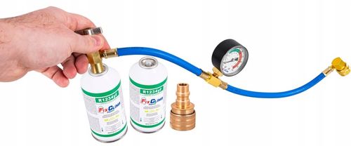 ZESTAW 2x GAZ DO NABIJANIA KLIMATYZACJI CZYNNIK CHŁODNICZY AUT R1234YF na Arena.pl