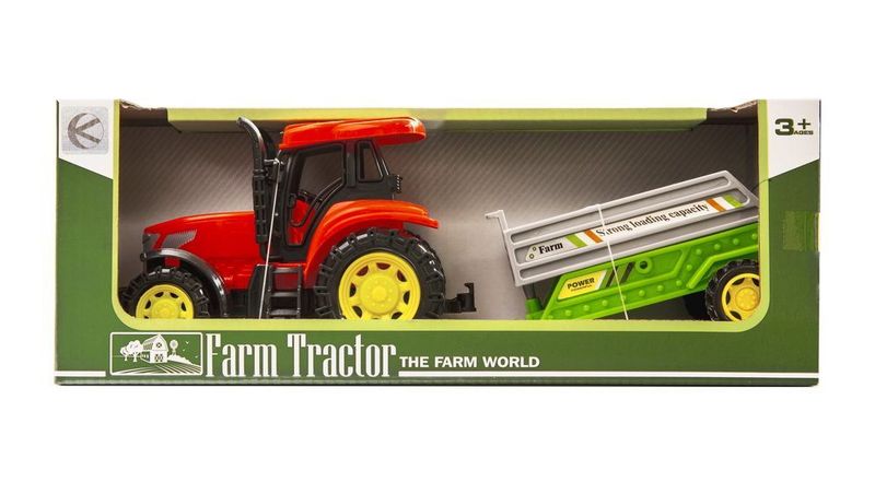 Traktor z przyczepą zdjęcie 2