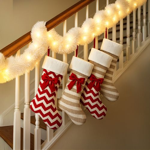 łańcuch led choinkowy biały na baterie świąteczny na choinkę 6 metrów na Arena.pl