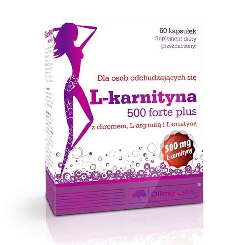 Olimp L-karnityna 500 forte plus, 60 kapsułek na Arena.pl