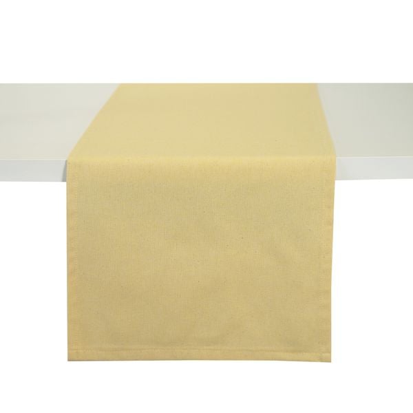 Bieżnik Lniany Żółty Bieżnik Lniany Żółty 260cm zdjęcie 7