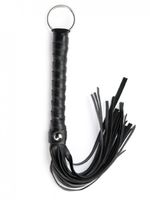 black mini flogger