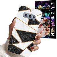 ETUI CASE DO SAMSUNG S10E - MARMUREK GEOMETRIA WZORY DLA KOBIET