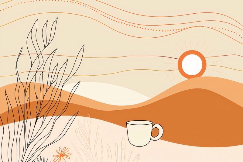 Plakat 60x40cm Ranna Pora zdjęcie 1