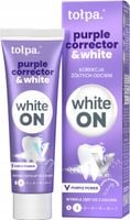 TOŁPA WHITE ON PURPLE CORRECTOR & WHITE PASTA DO ZĘBÓW WYBIELAJĄCA 75 ML