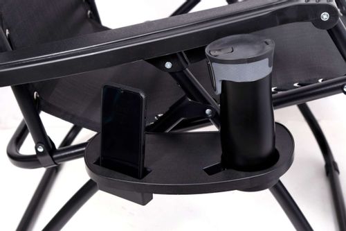 Leżak ogrodowy Orion Zero Gravity czarny na Arena.pl