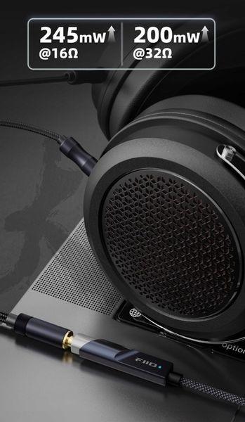 FiiO KA11 black DAC wzmacniacz słuchawkowy Type-C dźwięk wyższej jakości zdjęcie 4