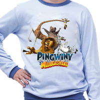 Piżama dziecięca - Pingwiny z Madagaskaru
