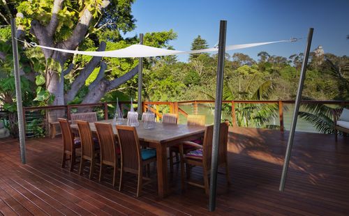 ŻAGIEL PRZECIWSŁONECZNY ZACIENIACZ OGRODOWY BIAŁY EKONOMICZNY DACH 3,2X3,2 na Arena.pl