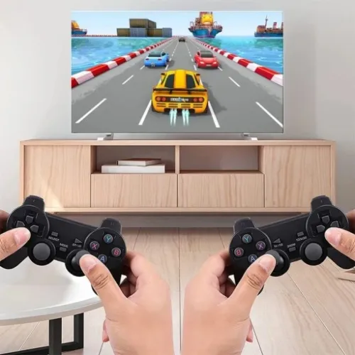 KONSOLA RETRO TV GRA TELEWIZYJNA EMULATOR BEZPRZEWODOWE PADY na Arena.pl