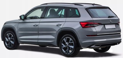 Skoda KODIAQ - Chromowane Listwy Boczne na Drzwi | Luksus i Ochrona! w2 na Arena.pl