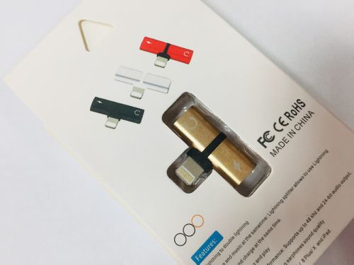 Adapter 2in1 Lightning 8pin splitter przejściówka 2inOn na Arena.pl
