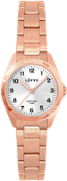 LAVVU Rose gold damski tytanowy zegarek EINA z wodoszczelnością 100M