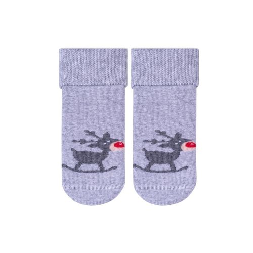 SKARPETY FROTTE NIEMOWLĘCE 156 17-19 011 bordowy na Arena.pl