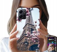 ETUI DO XIAOMI NOTE 12 4G - PARYŻ WIEŻA EIFFLA PIĘKNE MIEJSCA PLECKI