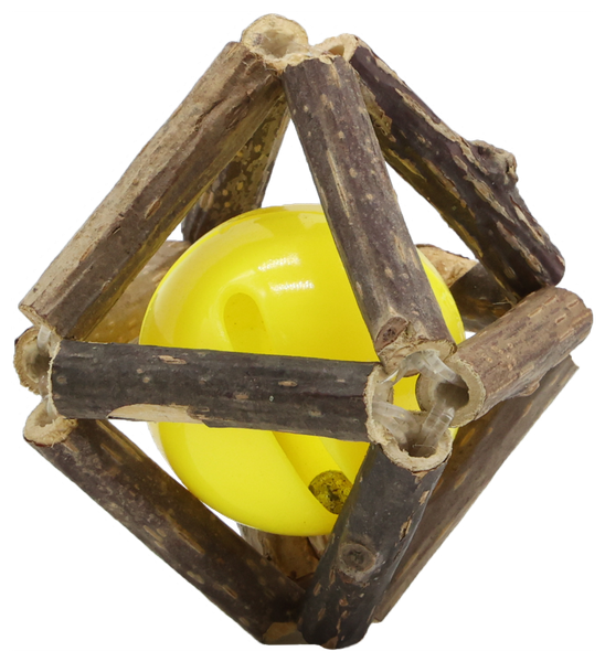 Zabawka dla kota matatabi z kulką i dzwonkiem 5cm zdjęcie 1