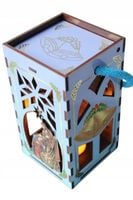 LAMPION ADWENTOWY RORATNI NA RORATY PODŚWIETLANY