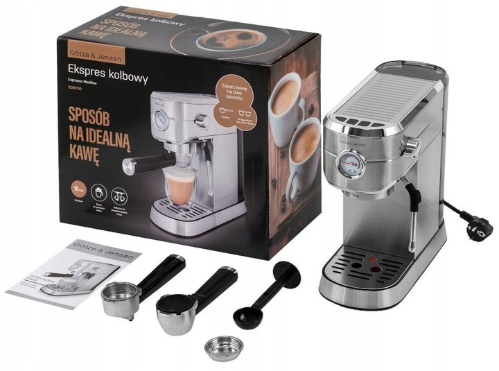 Ekspres kolbowy GÖTZE & JENSEN ECM700 zdjęcie 2