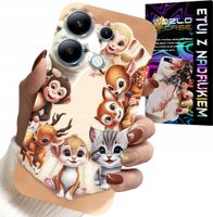 ETUI DO XIAOMI NOTE 13 PRO 4G - PLECKI DLA DZIECI W ZWIERZĘTA LEŚNE CASE