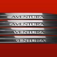 Listwa progowa NISSAN NAVARA D40 AVENTURA Stal nierdzewna 304 połysk 4szt