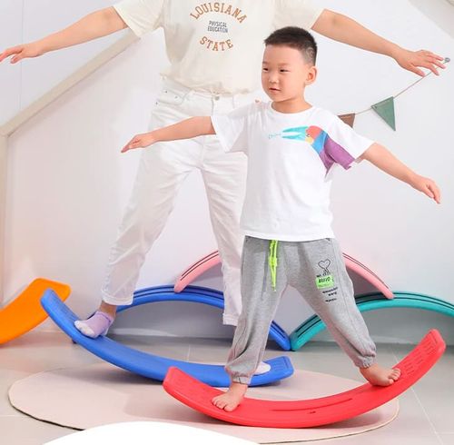 deska do balansowania Wobble z kulką - turkusowy na Arena.pl