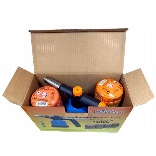 Palnik lutowniczy RK-5004 zasobnik katrusz - 4 sztuk 65500 Elico na Arena.pl