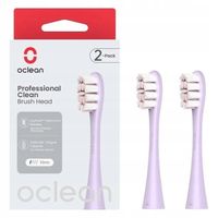 Oryginalna końcówka szczoteczki OCLEAN Professional Clean Fioletowy 2 szt.
