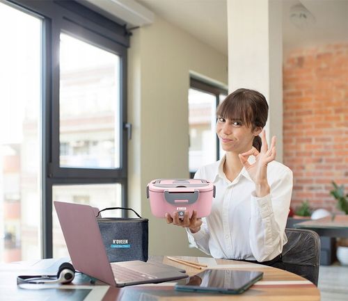 ELEKTRYCZNY LUNCH BOX POJEMNIK PODGRZEWACZ OBIADU DO BIURA AUTA TIRA 12/24V na Arena.pl