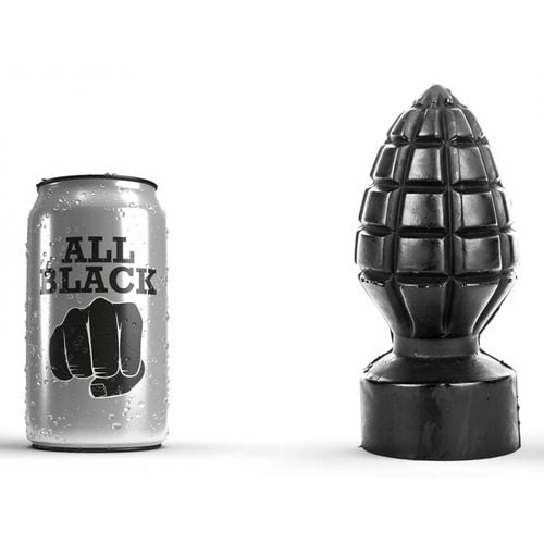 korek analny ab33 grenade 11 x 6.5cm all black na Arena.pl