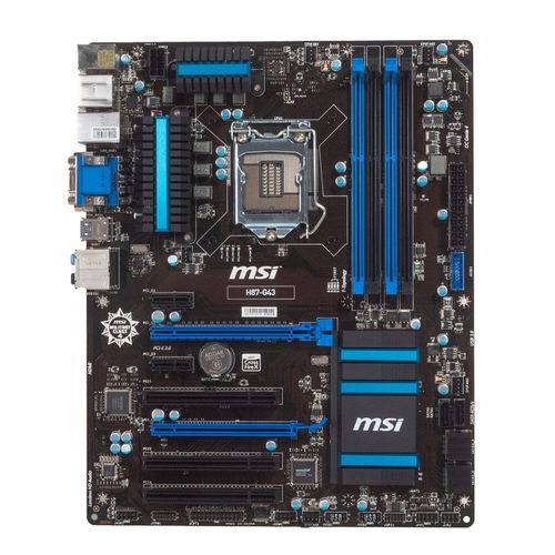 PŁYTA GŁÓWNA ATX MSI H87-G43 LGA1150 HDMI DVI USB3 na Arena.pl