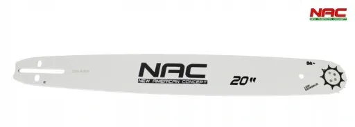 PROWADNICA DO PIŁY 20" NAC + ŁAŃCUCH ORYGINAŁ zdjęcie 3