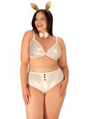 Przebranie Sex Króliczka Obsessive Neo Goldes 2Xl