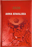 KALENDARZ A5 2026 TYGODNNIOWY nadruk uv z imieniem nazwiskiem prezent