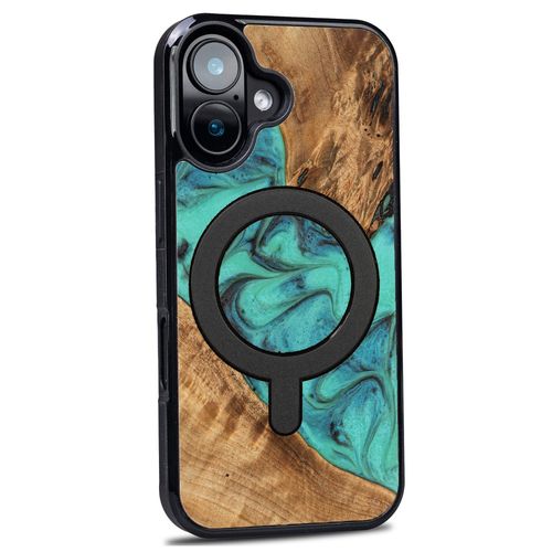 etui bewood unique do iphone 16 - turquoise z magsafe na Arena.pl