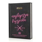 Kalendarz fryzjerki 2026 z nadrukiem imienia dla fryzjerki