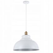 LAMPA SUFITOWA LOFTOWA BIALO MIEDZIANA E27 60W NOWOCZESNA