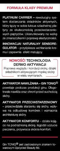 JANDA GENTLEMAN PLATINUM CARRIER KREM DO TWARZY 40+ DLA MĘŻCZYZN 50 ML na Arena.pl