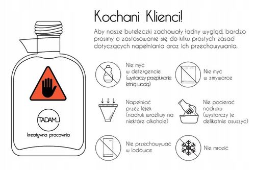 BUTELECZKA 100ml na wieczór kawalerski -WZÓR 601 na Arena.pl