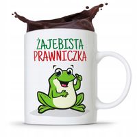 Kubek Prawnika Mecenasa Żajebista Prawniczka Z Nadrukiem Ze Zdjęciem