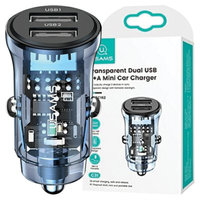 usams ład. sam. c31 3a 2xusb-afast charge niebieski/blue cc162cc02