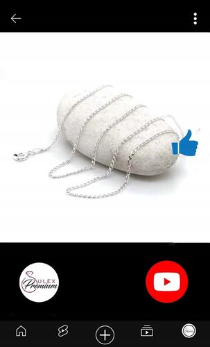 Łańcuszek srebrny pr. 925 Elegancki PANCERKA do Zawieszek | 45 cm x 2.5 mm na Arena.pl