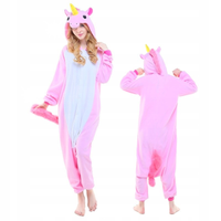ONESIE JEDNOROŻEC DRES PRZEBRANIE KIGURUMI PIŻAMA RÓŻOWA UNICORN PINK XL